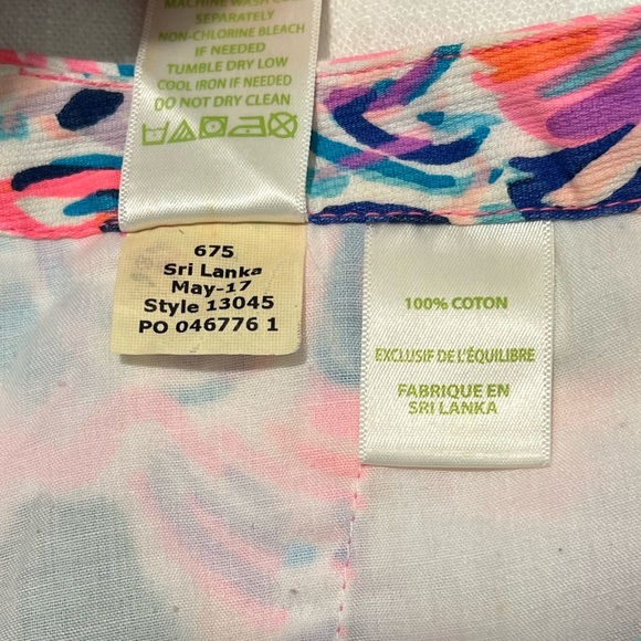 Lilly Pulitzer Magnolia Shorts Pelican Pink Head In The Sand - Picture 8 of 8